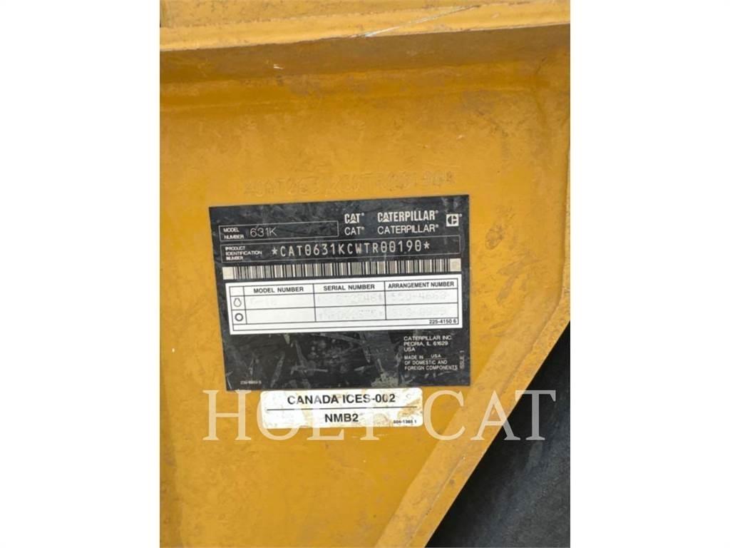 CAT 631K Skrejpry