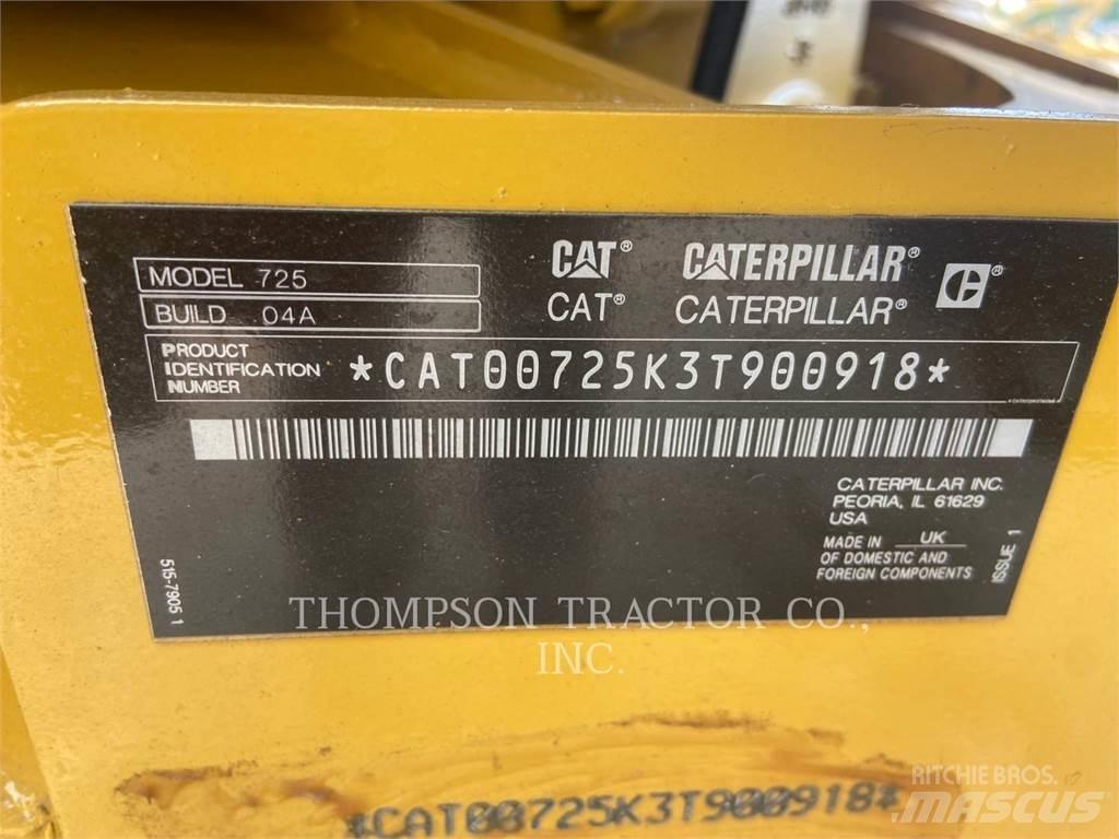 CAT 725 Kloubové dempry
