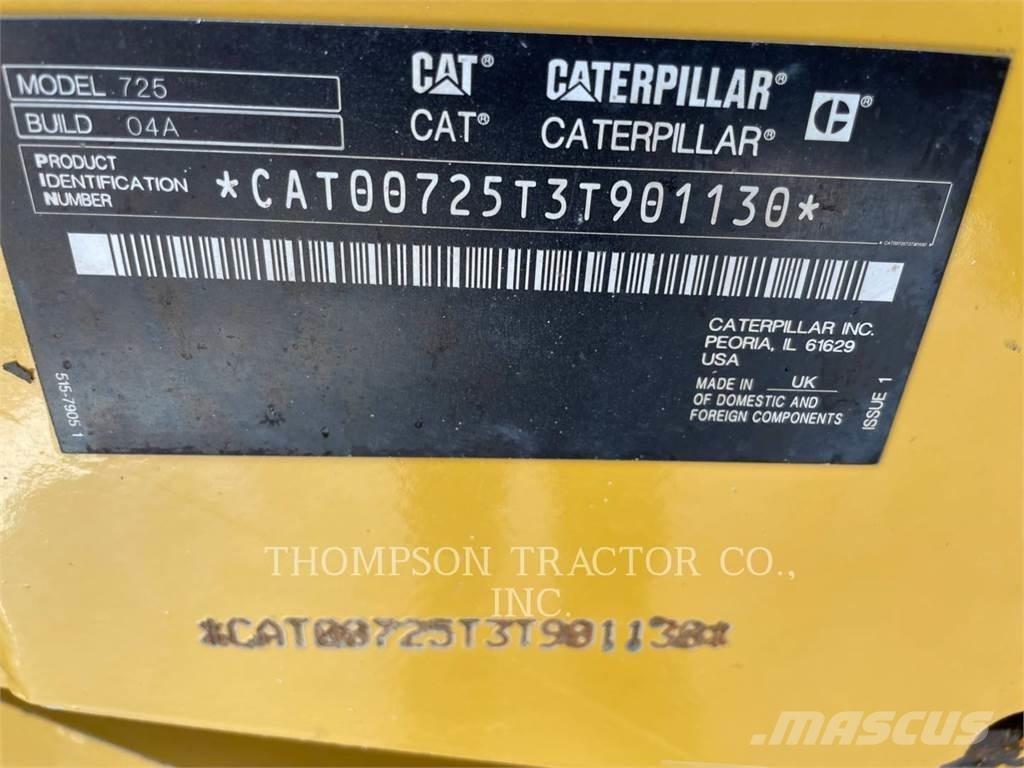 CAT 725 Kloubové dempry