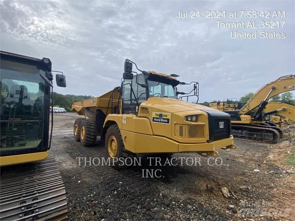 CAT 725 Kloubové dempry