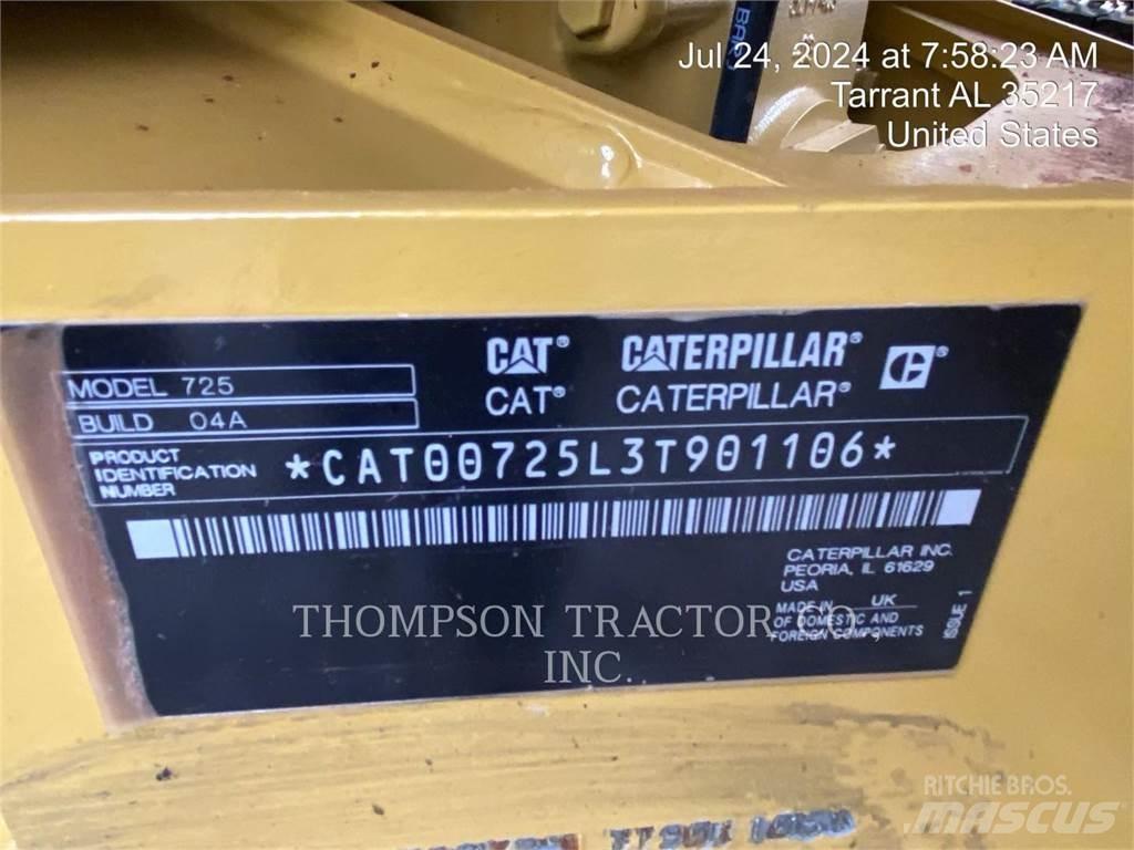 CAT 725 Kloubové dempry
