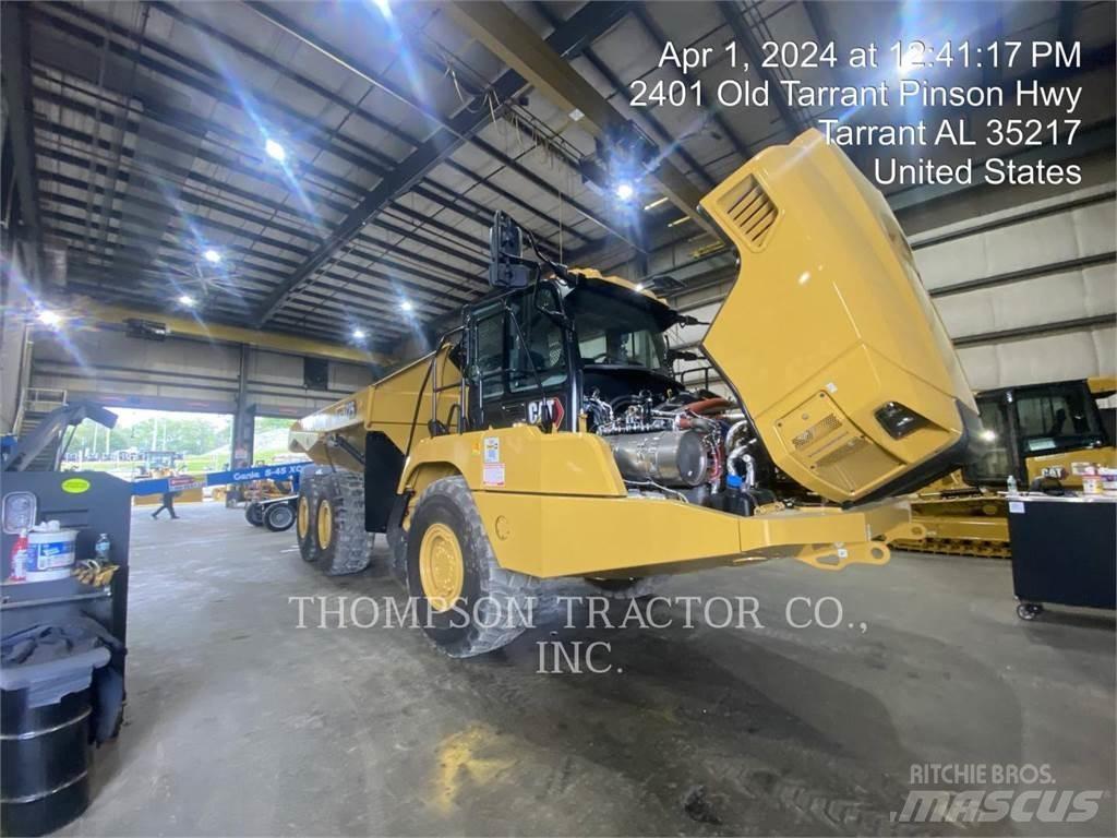 CAT 725 Kloubové dempry