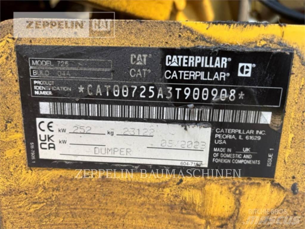 CAT 725-04A Kloubové dempry