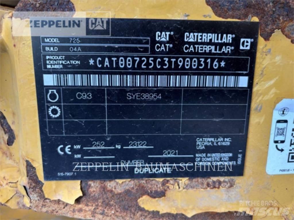 CAT 725-04A Kloubové dempry