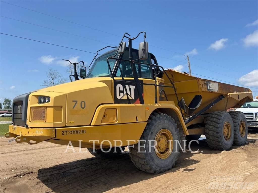 CAT 725C2 Kloubové dempry