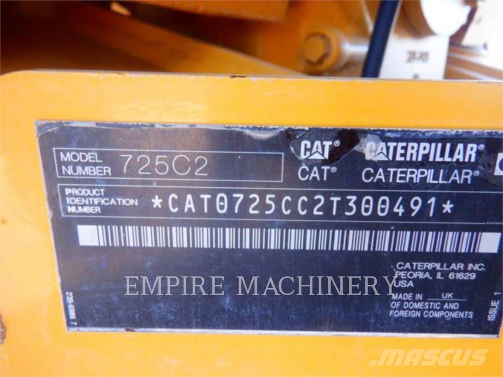 CAT 725C2 WT Cisterny na vodu