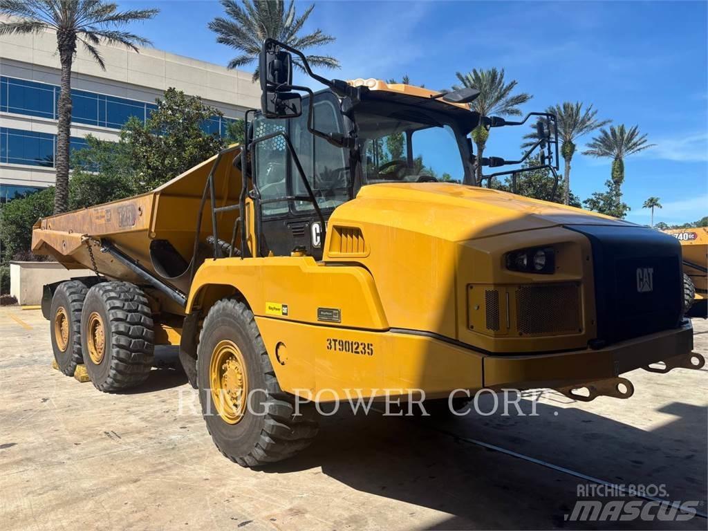 CAT 725TG Kloubové dempry
