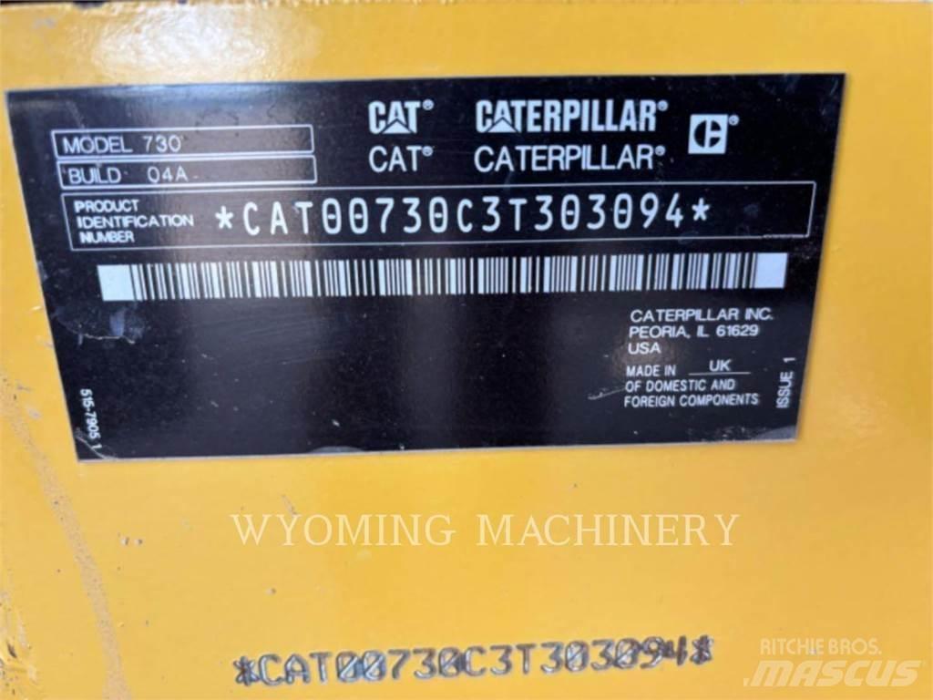 CAT 730 Kloubové dempry
