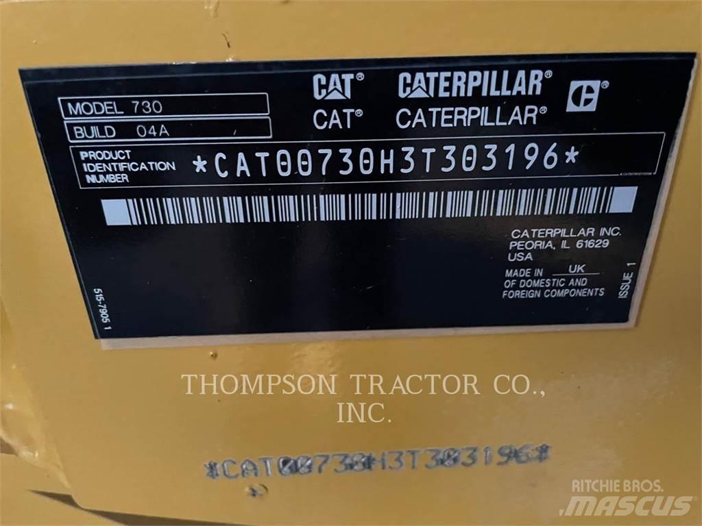 CAT 730 Kloubové dempry