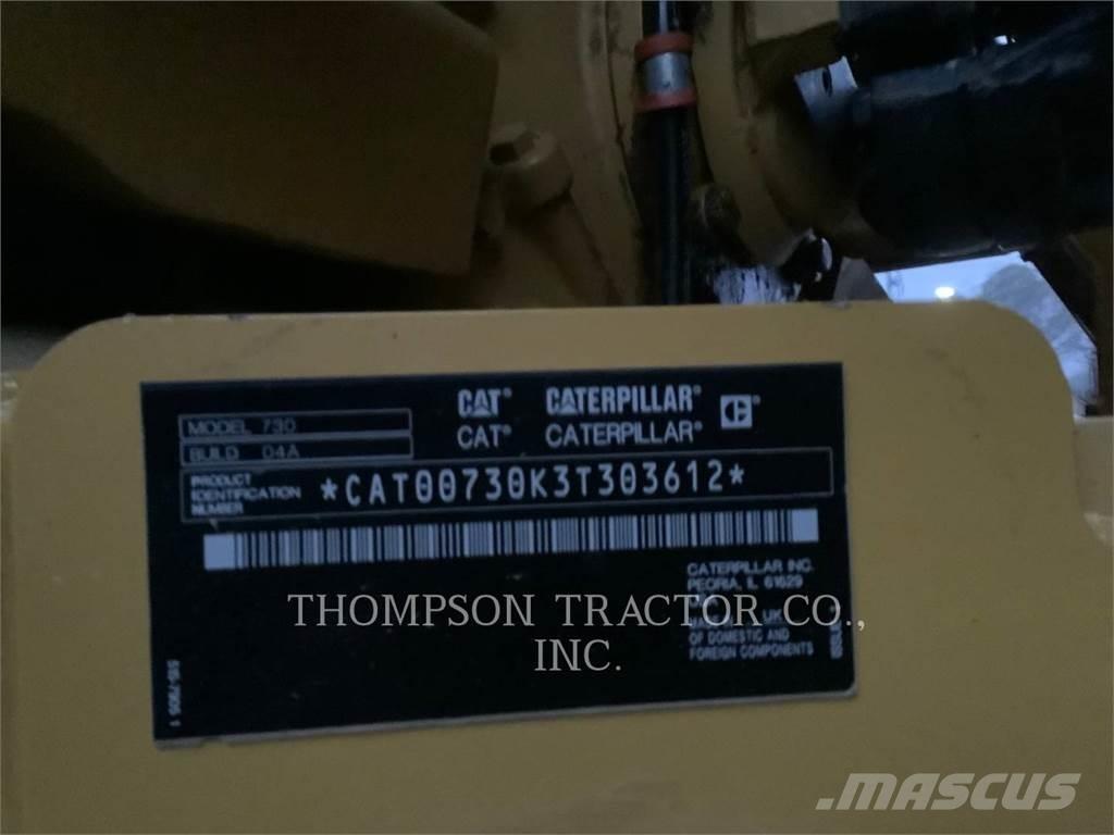 CAT 730 Kloubové dempry