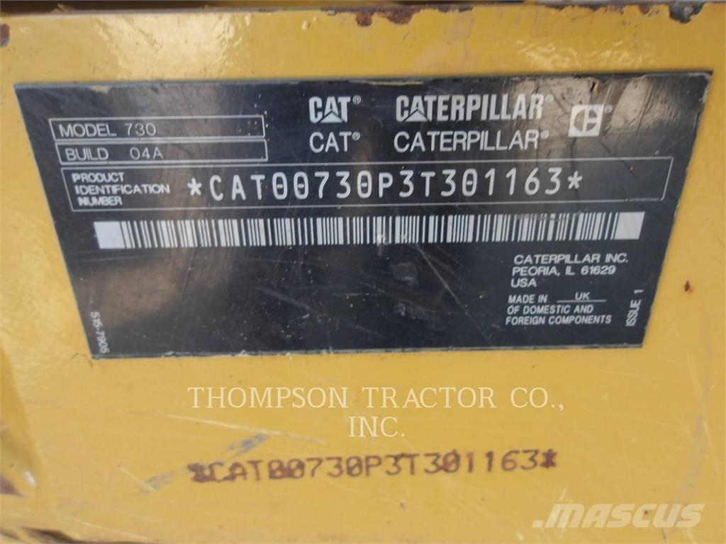 CAT 730 Kloubové dempry