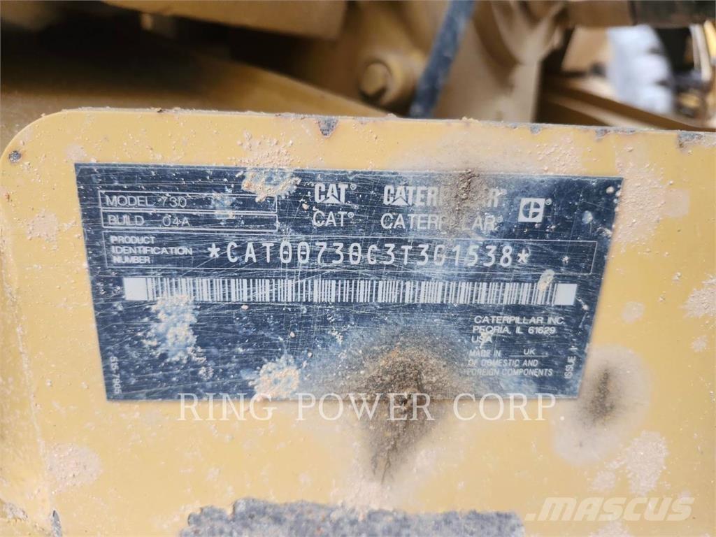 CAT 730TG Kloubové dempry