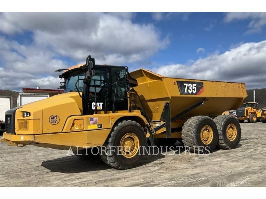 CAT 735 Kloubové dempry