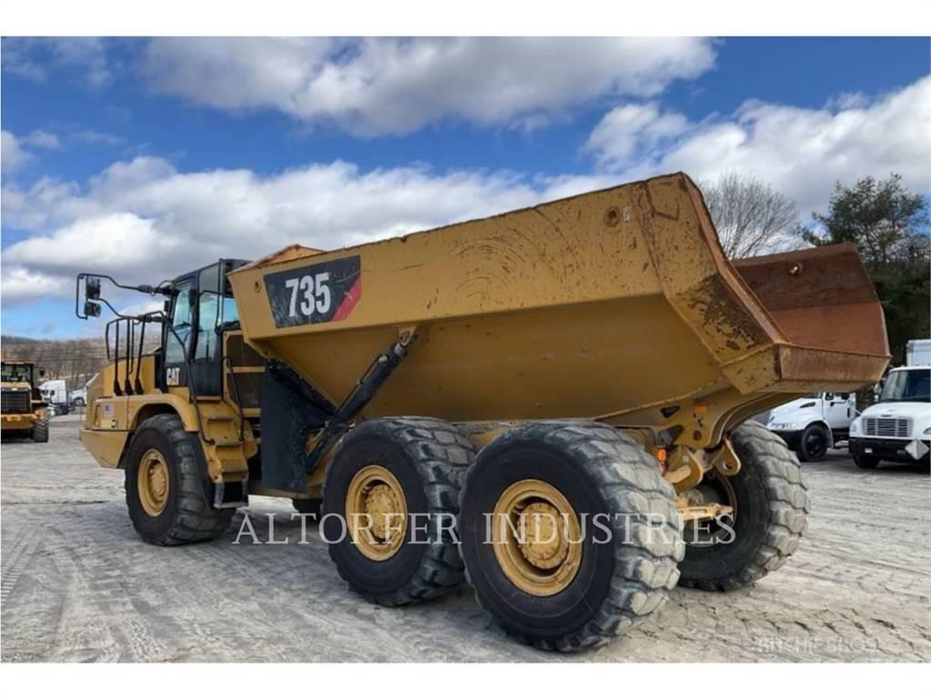 CAT 735 Kloubové dempry
