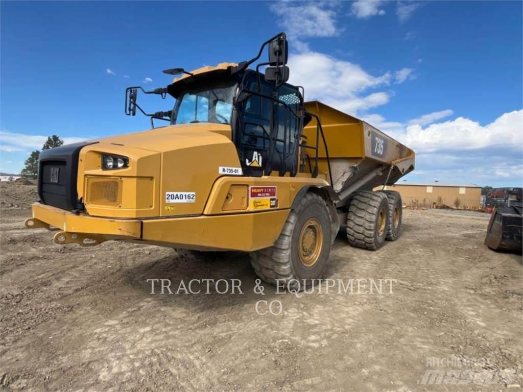 CAT 735 Kloubové dempry