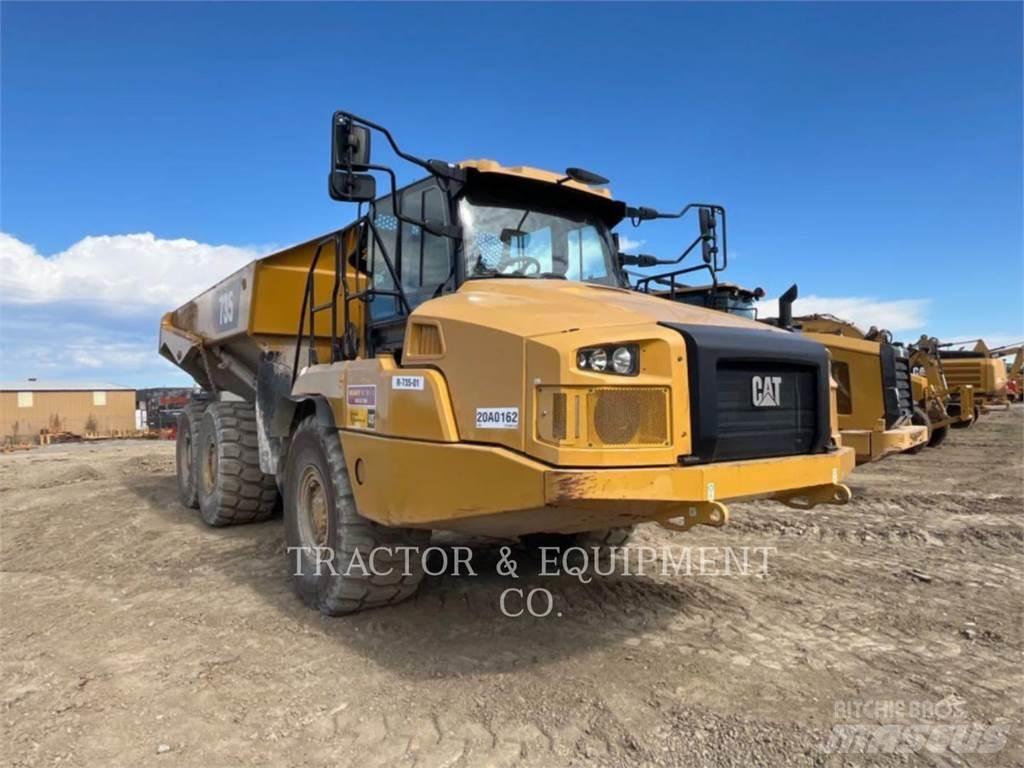 CAT 735 Kloubové dempry