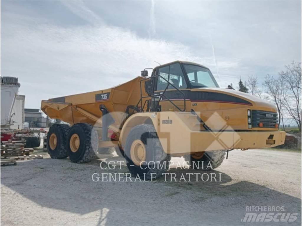 CAT 735 Kloubové dempry