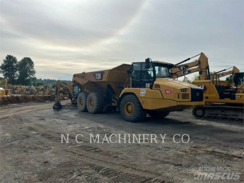 CAT 735 Sklápěče