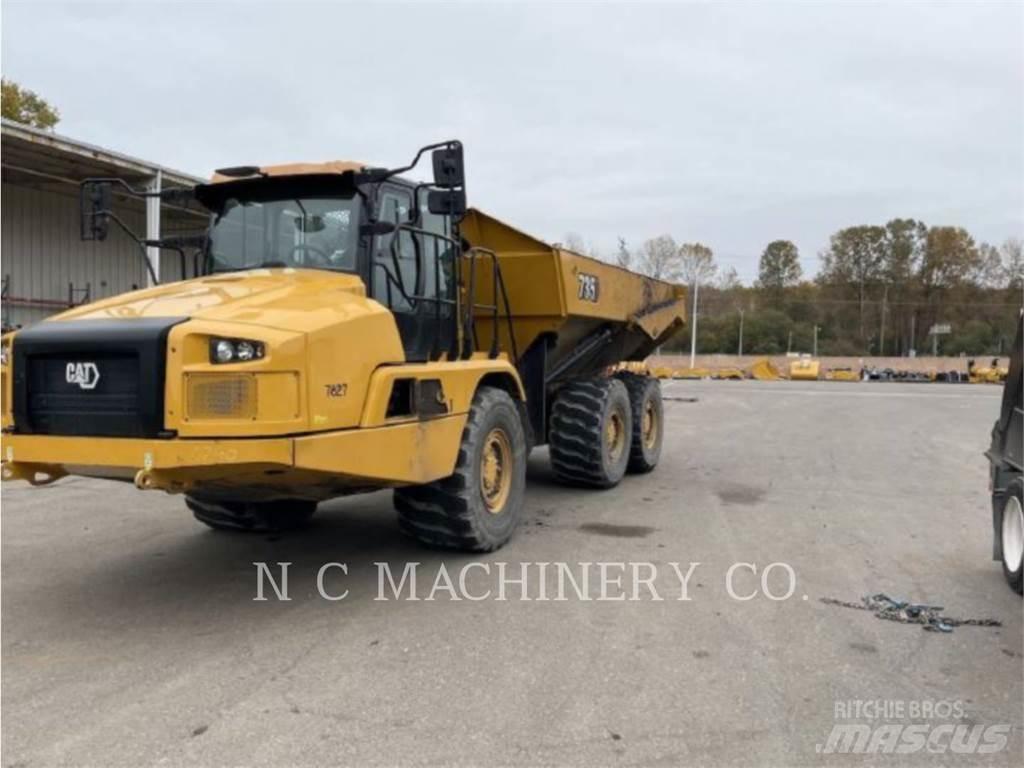 CAT 735 Kloubové dempry