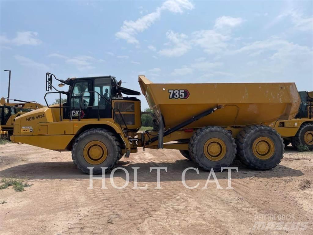 CAT 735 Kloubové dempry