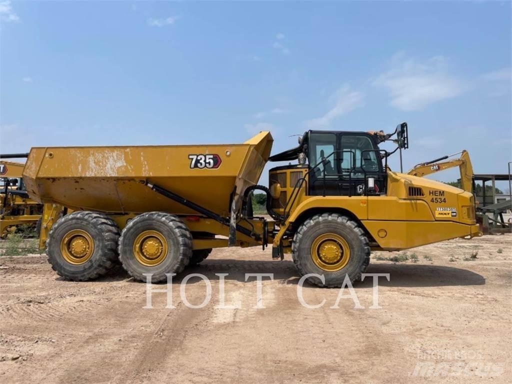 CAT 735 Kloubové dempry