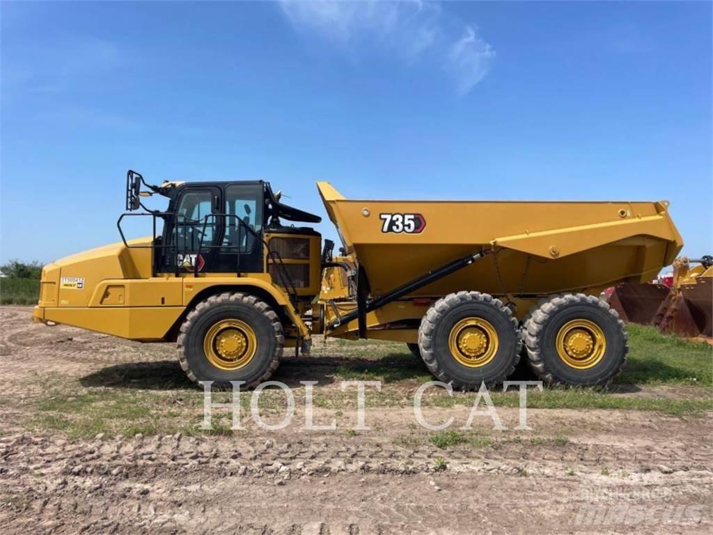CAT 735 Kloubové dempry