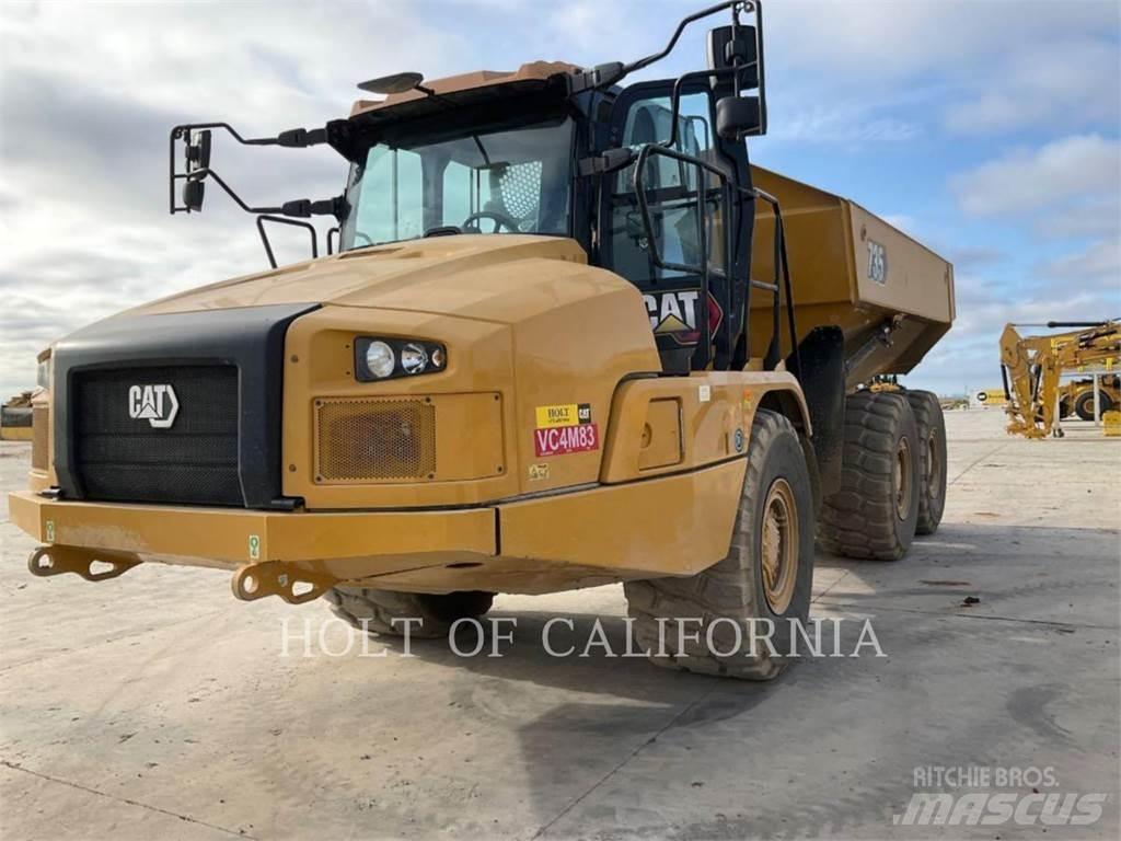 CAT 735 Kloubové dempry