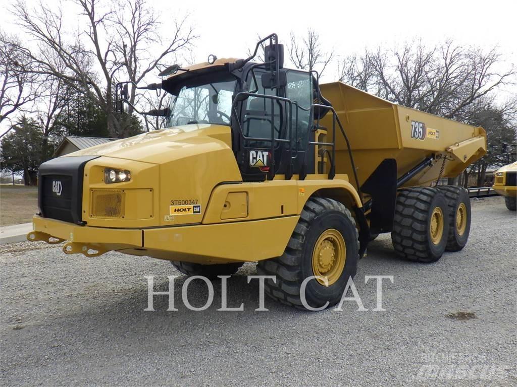 CAT 735 Kloubové dempry