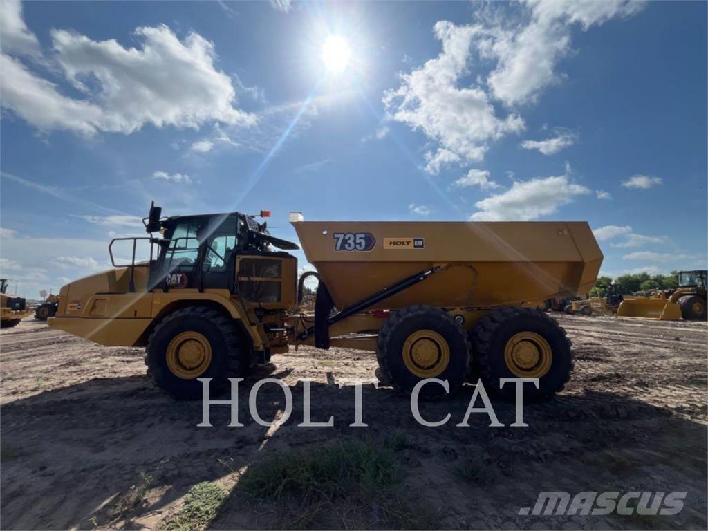 CAT 735 Kloubové dempry