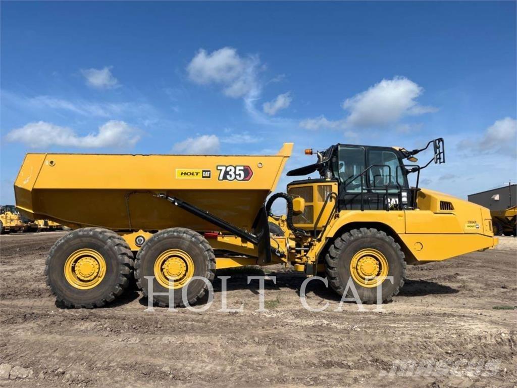 CAT 735 Kloubové dempry