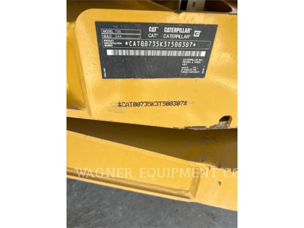 CAT 735 Kloubové dempry