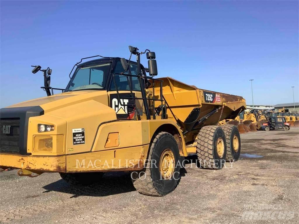 CAT 735C Kloubové dempry