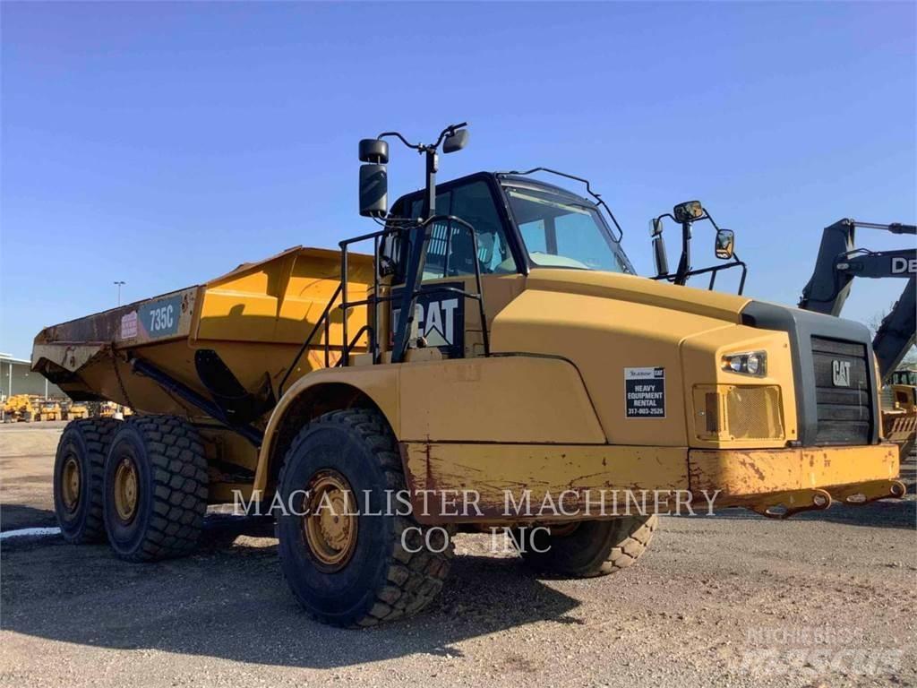 CAT 735C Kloubové dempry