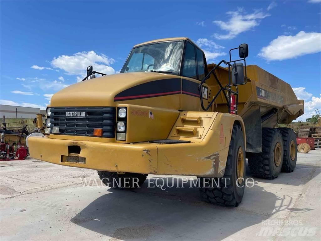 CAT 740 Kloubové dempry