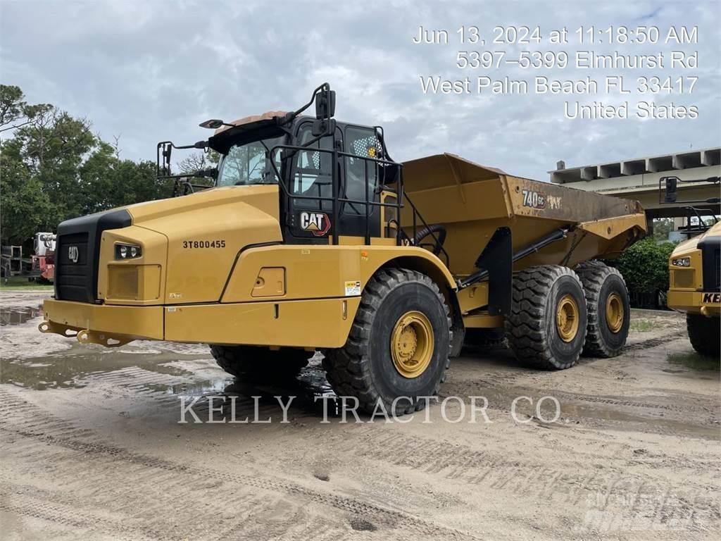 CAT 740 Kloubové dempry