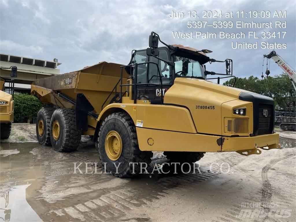 CAT 740 Kloubové dempry