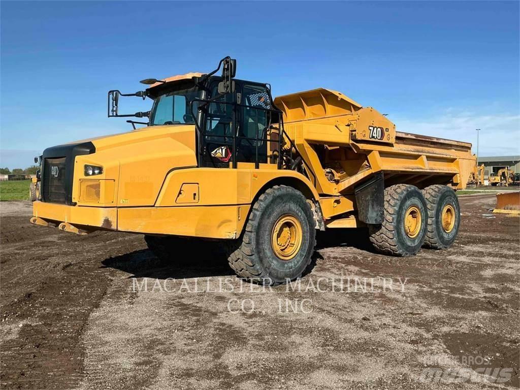 CAT 740 4EJ Kloubové dempry