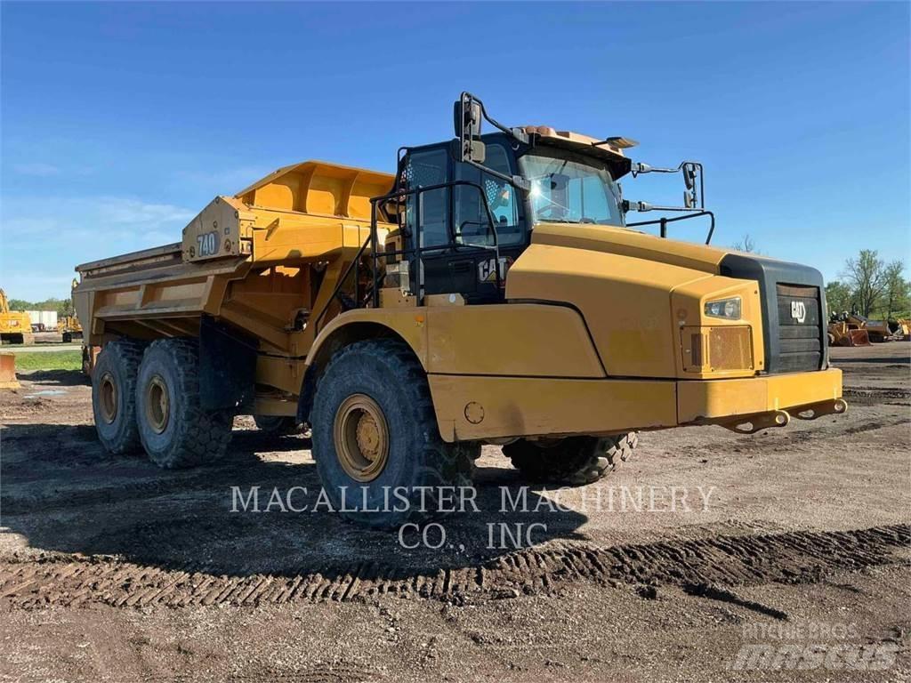 CAT 740 4EJ Kloubové dempry