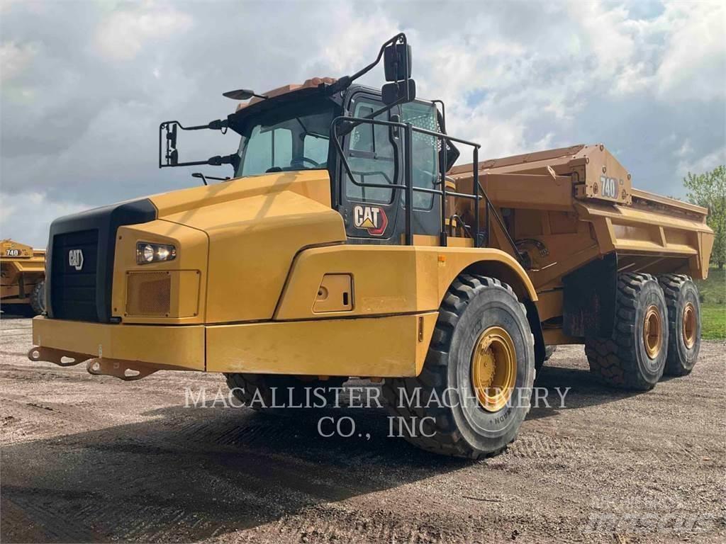 CAT 740 EJECTOR Kloubové dempry