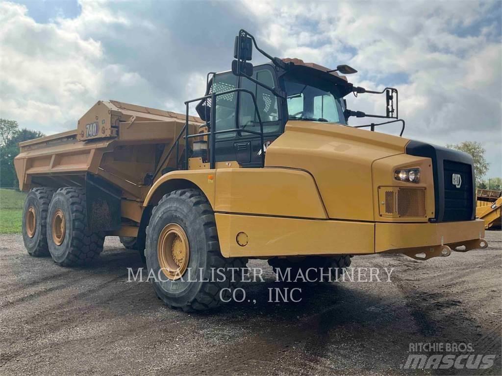 CAT 740 EJECTOR Kloubové dempry