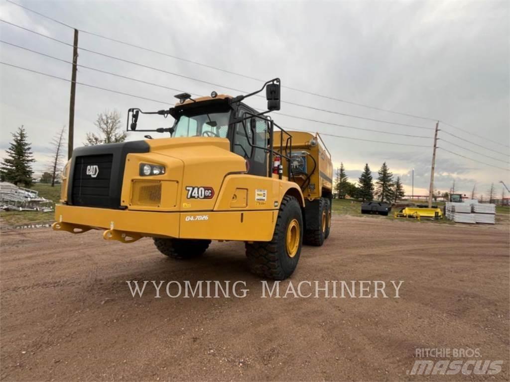CAT 740 GC Kloubové dempry