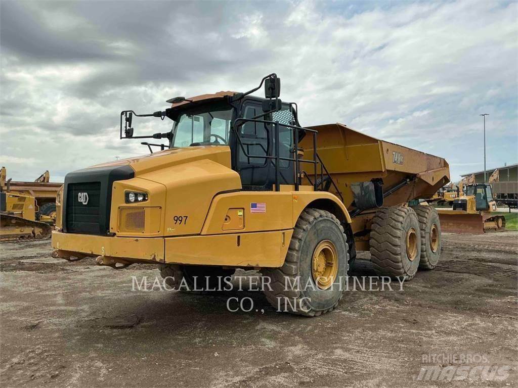 CAT 740 GC Kloubové dempry