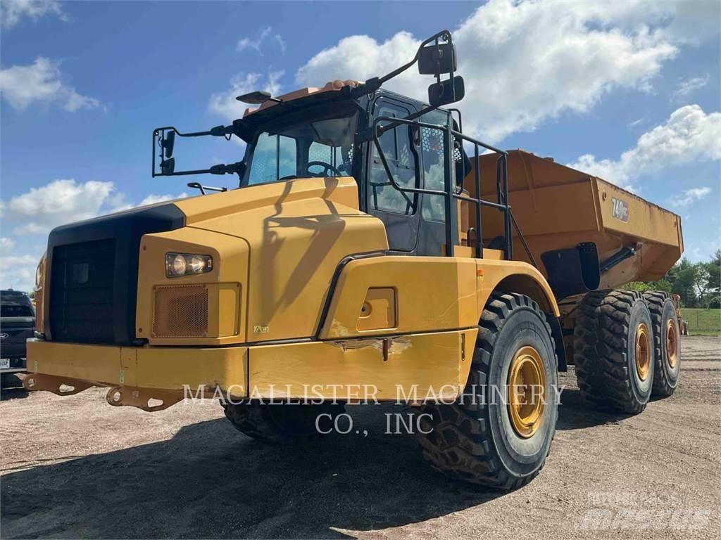 CAT 740 GC Kloubové dempry