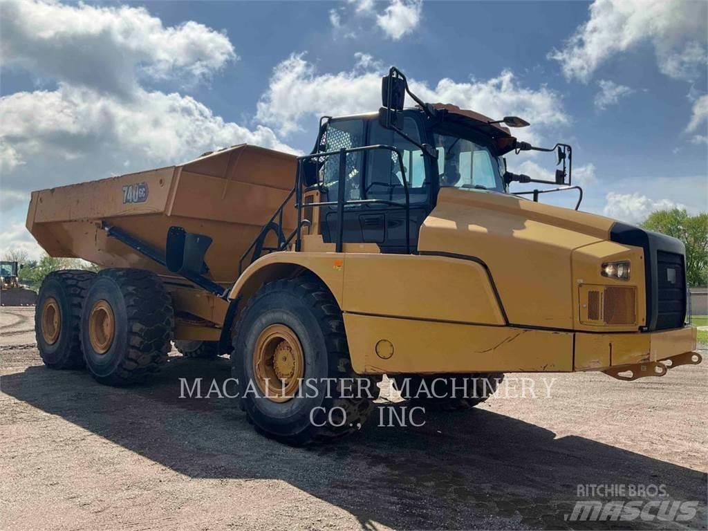 CAT 740 GC Kloubové dempry