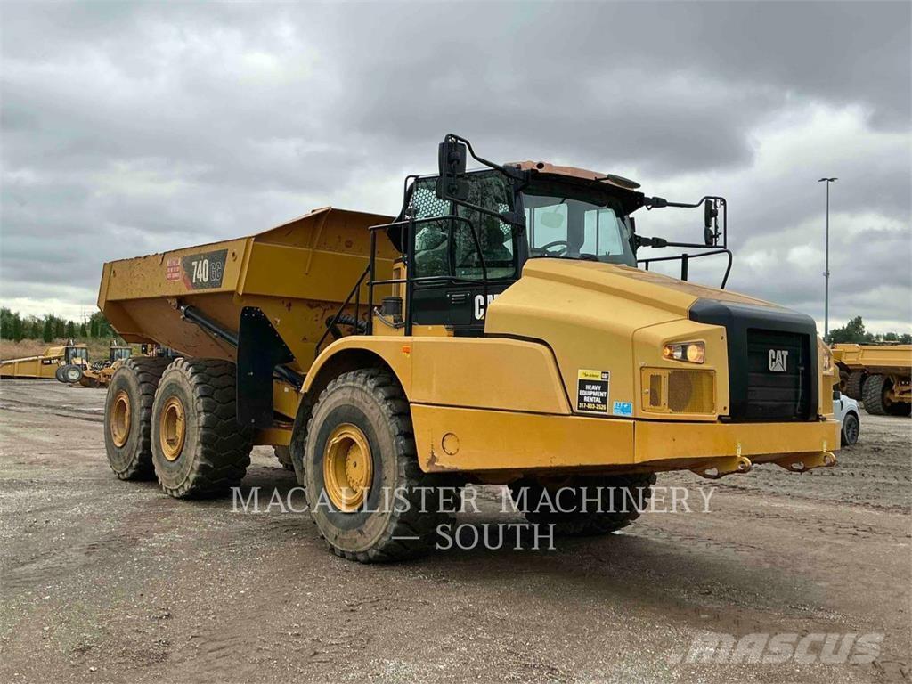 CAT 740 GC Kloubové dempry