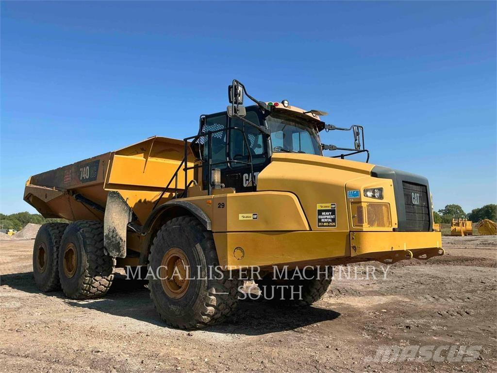 CAT 740 GC Kloubové dempry