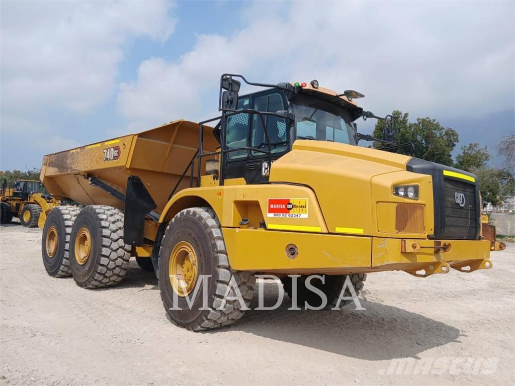 CAT 740 GC Kloubové dempry