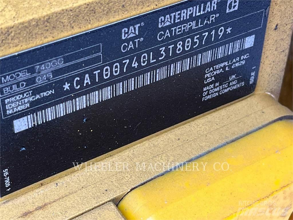 CAT 740 GC TG Kloubové dempry