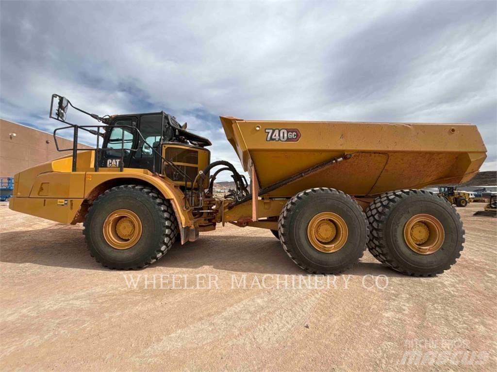 CAT 740 GC TG Kloubové dempry