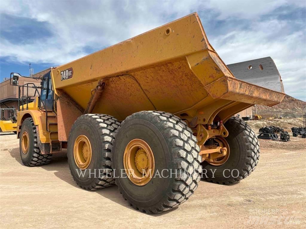CAT 740 GC TG Kloubové dempry